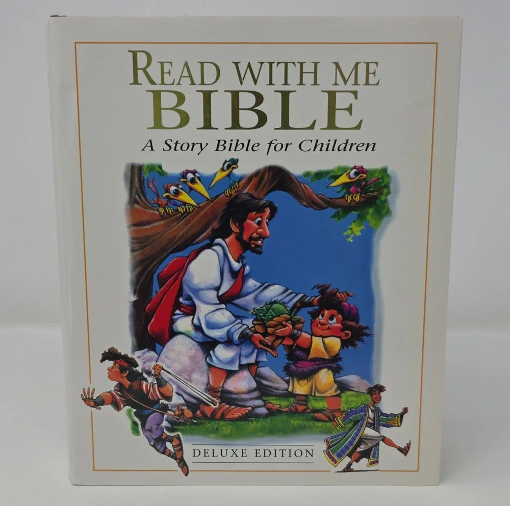 Read with Me Bible Deluxe Edition Hardcover - Dennis Jones Ages 4-8